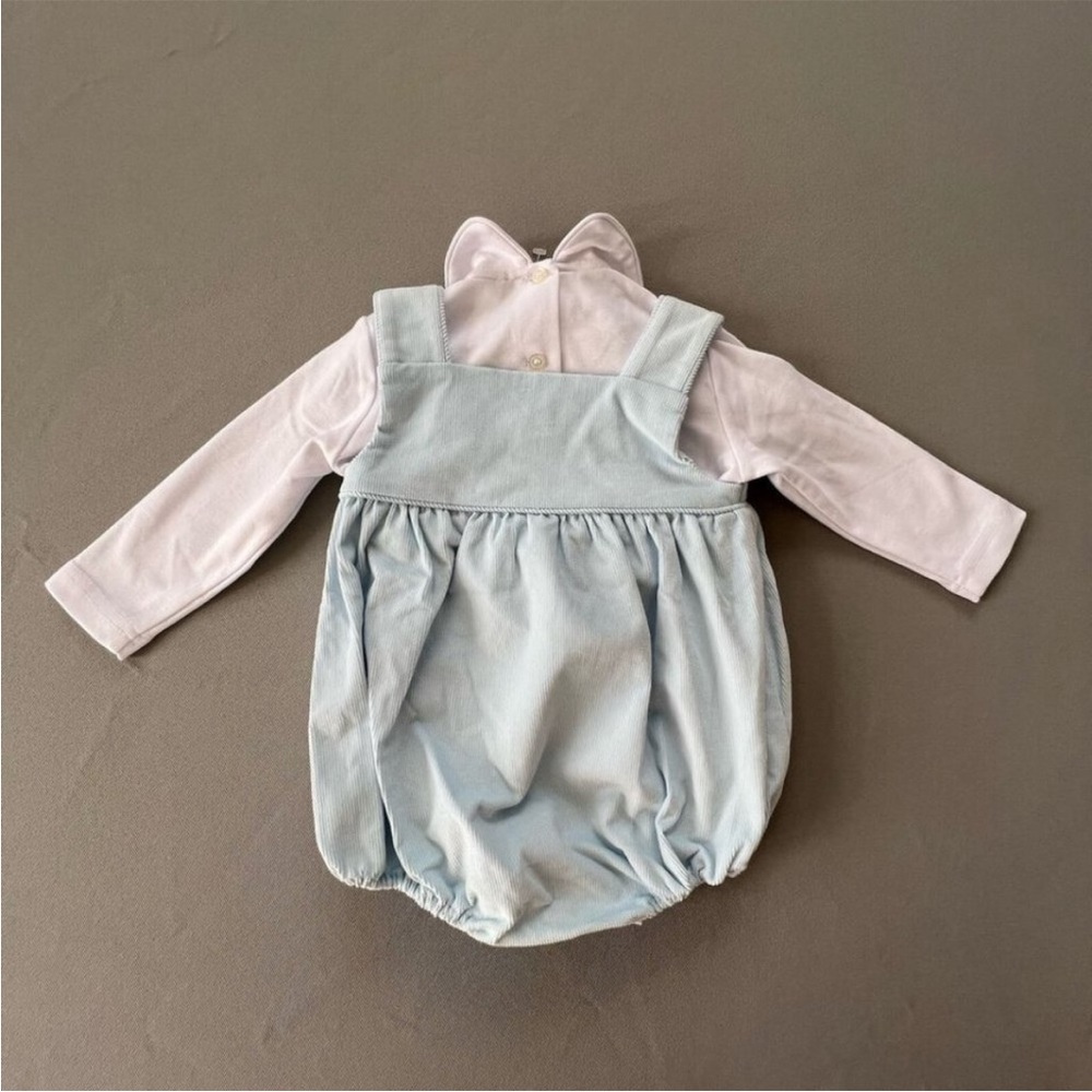TBBC Bingham Corduroy Bubble Set Size 18-24 M Long Sleeve Buckhead Blue - Picture 11 of 13